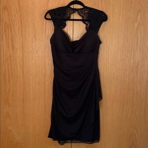 Beautiful xscape by joanna chen black dress sz 12